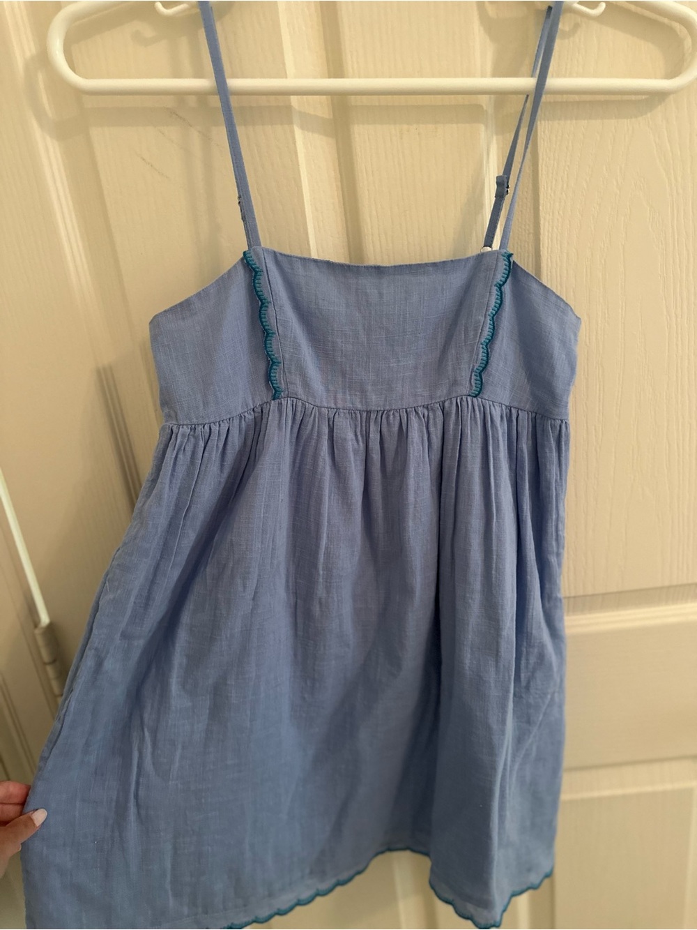 Urban Outfitters Light Blue Sundress with Thin Straps